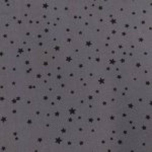 e029 gris con estrellitas negras