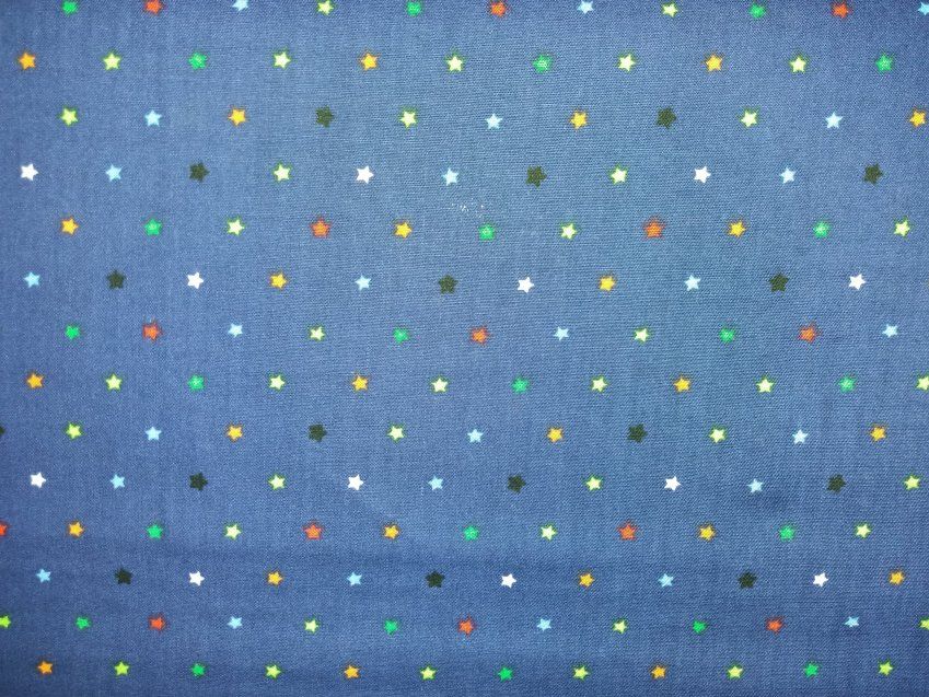 Estrellas E021 Estrellas de colores con fondo azul