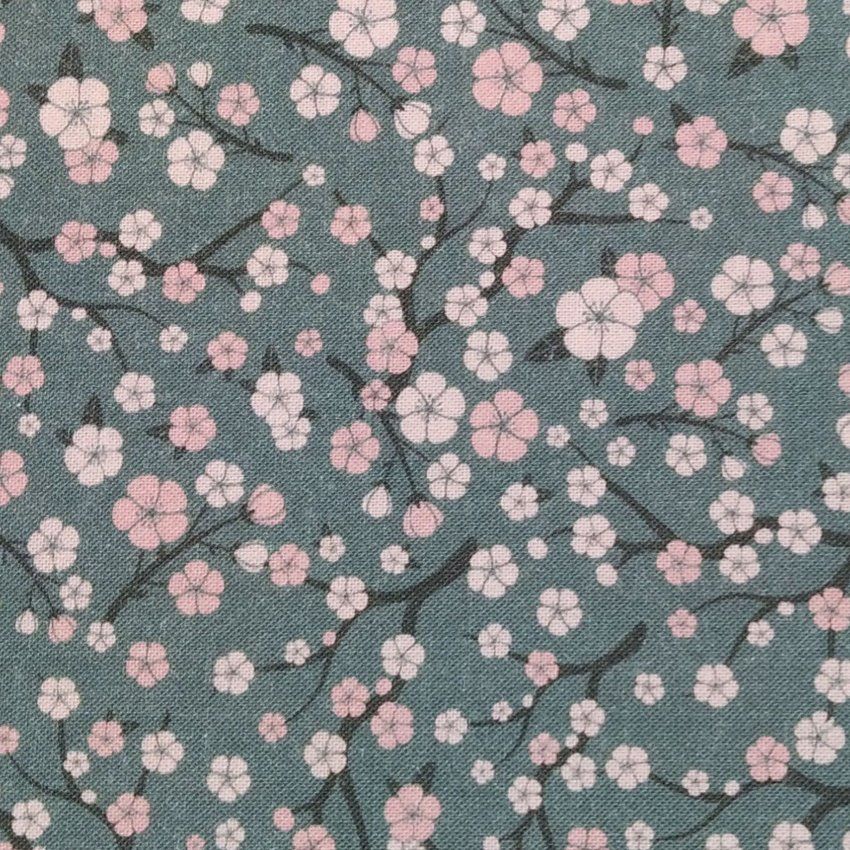 gris con florecita rosa fl031