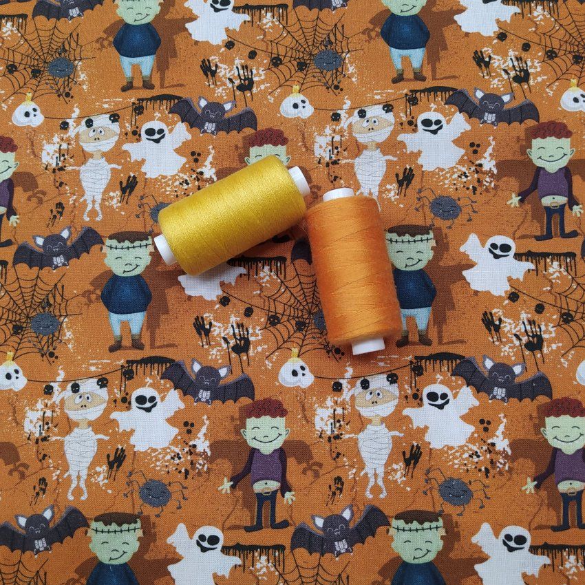 halloween fondo naranja hllw002 a