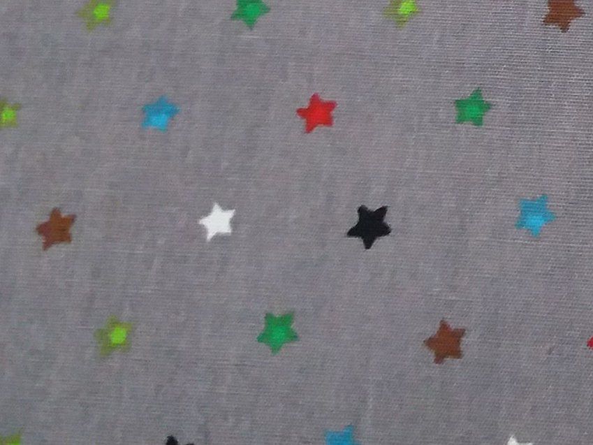 Estrellas E020 Estrellas de colores con fondo gris