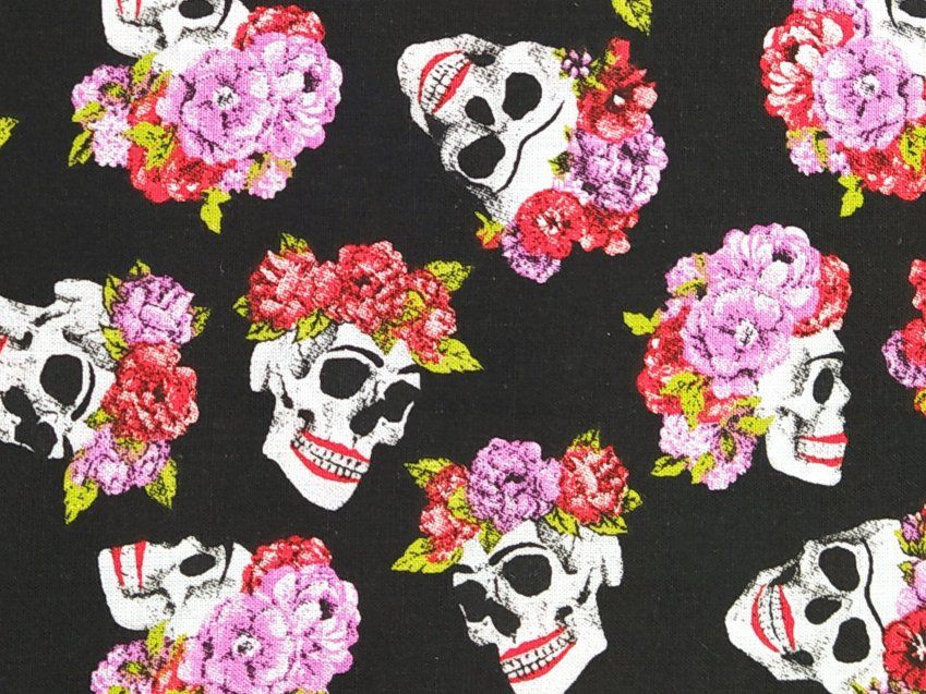 catrinas con rosas hllw005