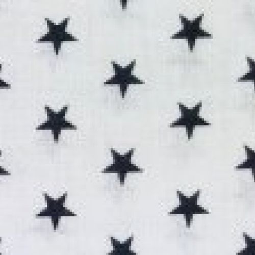 Estrellas E007 Blanco y negro