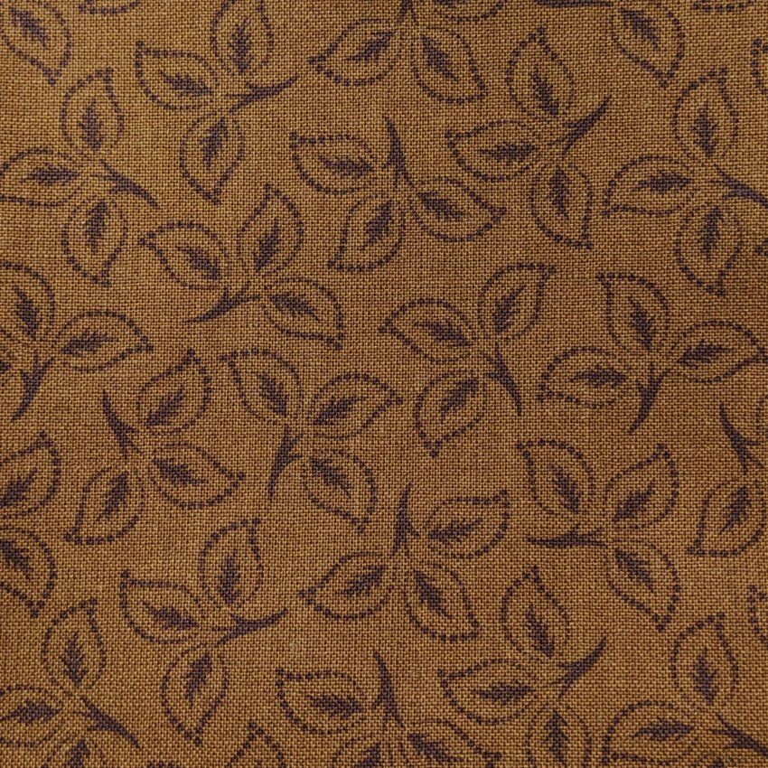 fondo con muestra de hojas marron f022