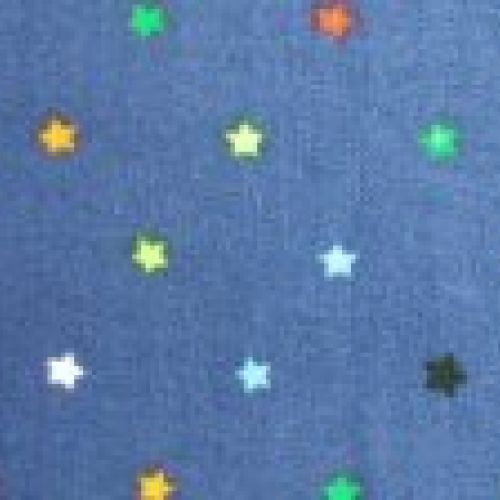 Estrellas E021 Estrellas de colores con fondo azul