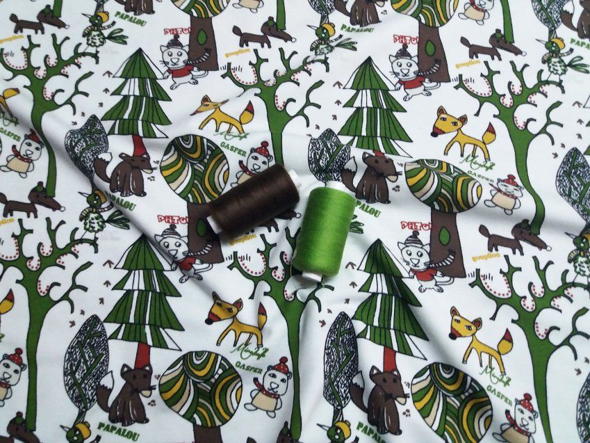 Punto estampado PES015 Bosque