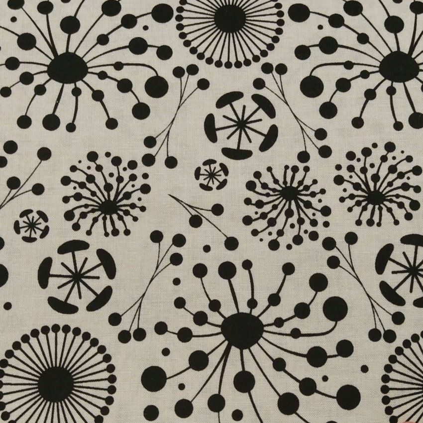 beig con formas circulares negras v031