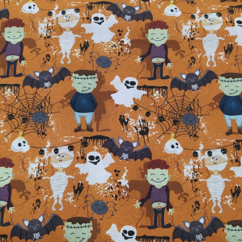 halloween fondo naranja hllw002