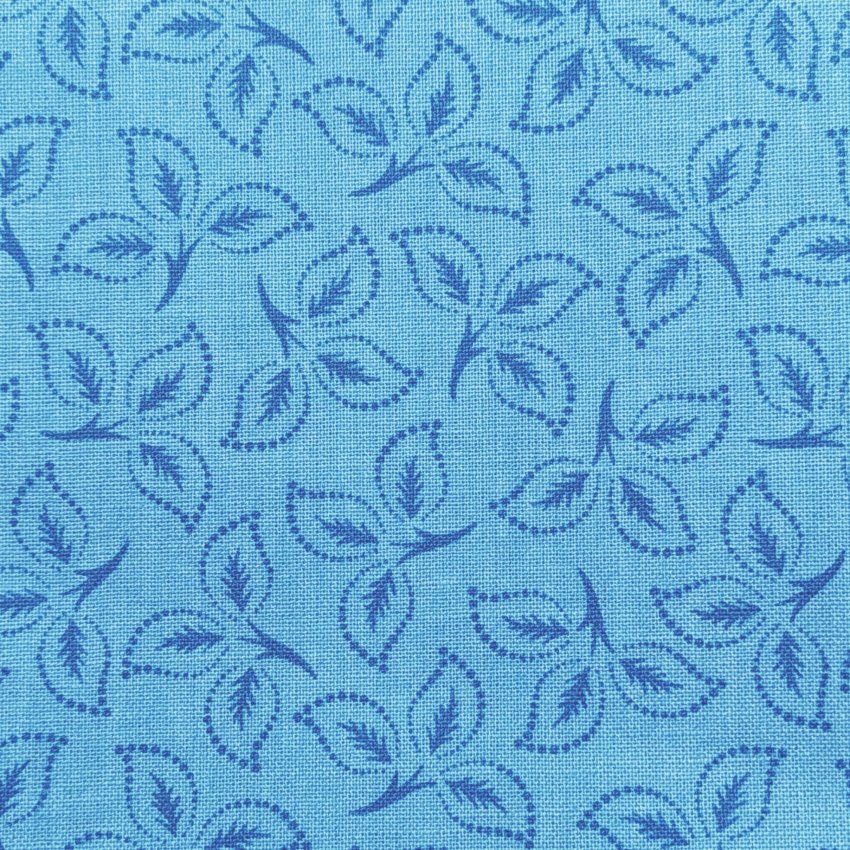 fondo con muestra de hojas azul f029