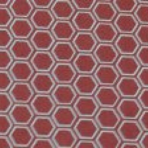 Geometricas G009 Hexagonos rojos