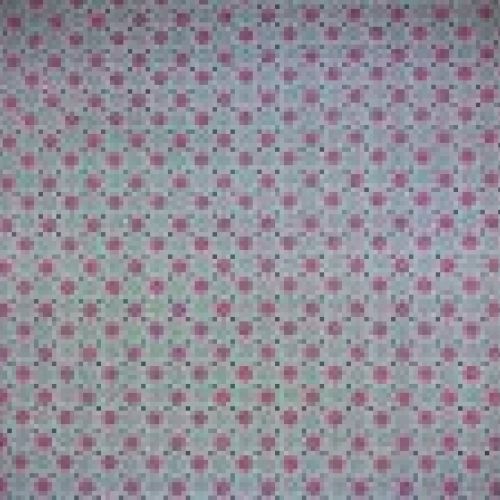 Geometricas G002 Gris con formas rosas