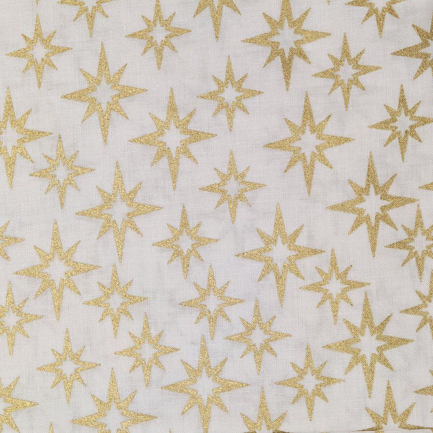 NV017 Navidad Estrella de puntas fondo crudo