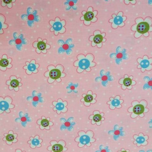OF001 Flores fondo rosa